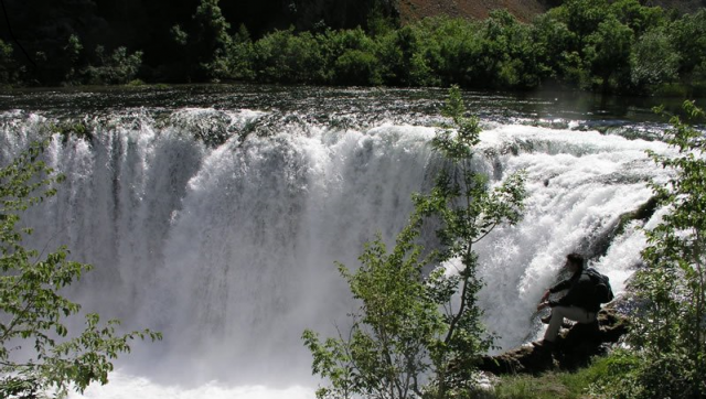 zrmanja river waterfall